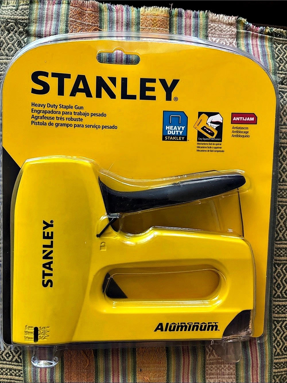 STANLEY TR150 Heavy Duty Staple Gun Yellow NWT
